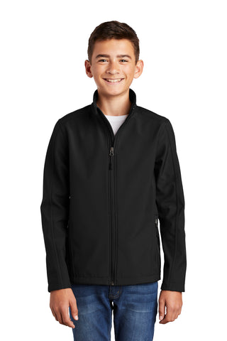 Port Authority Youth Core Soft Shell Jacket (Black)