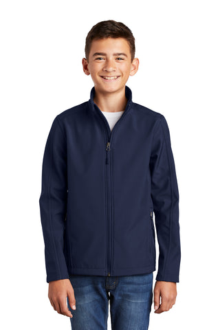Port Authority Youth Core Soft Shell Jacket (Dress Blue Navy)