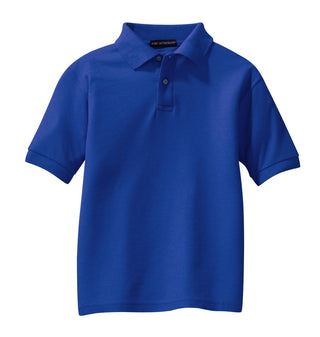 Port Authority Youth Silk Touch Polo (Royal)