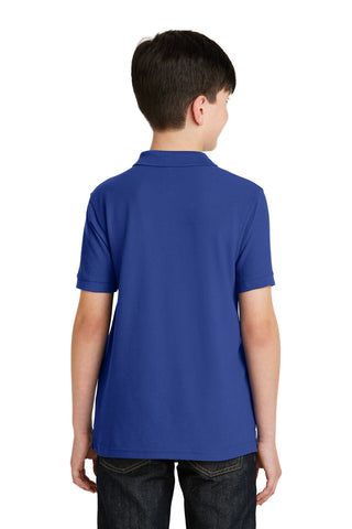 Port Authority Youth Silk Touch Polo (Royal)