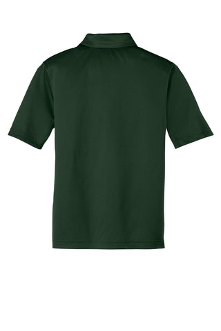 Port Authority Youth Silk Touch Performance Polo (Dark Green)