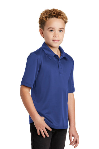 Port Authority Youth Silk Touch Performance Polo (Royal)