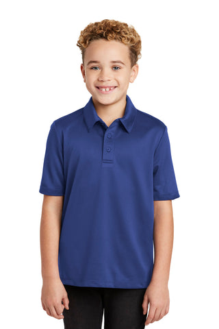 Port Authority Youth Silk Touch Performance Polo (Royal)