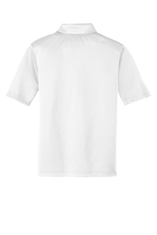 Port Authority Youth Silk Touch Performance Polo (White)