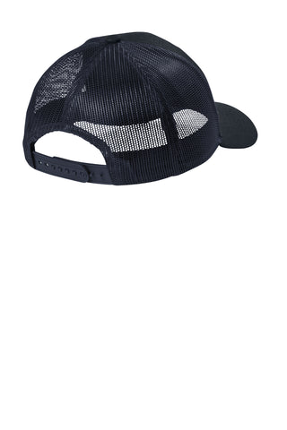 Port Authority Youth Snapback Trucker Cap (Rich Navy)