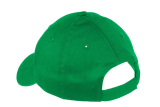 Port & Company Youth Six-Panel Twill Cap (Kelly Green)