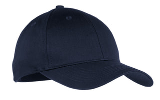 Port & Company Youth Six-Panel Twill Cap (Navy)