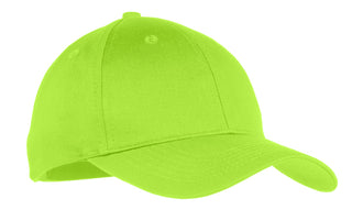 Port & Company Youth Six-Panel Twill Cap (Lime)