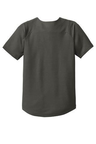 New Era Youth Diamond Era Full-Button Jersey (Graphite)