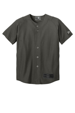 New Era Youth Diamond Era Full-Button Jersey (Graphite)