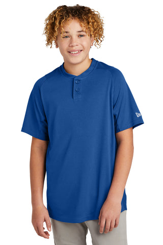 New Era Youth Diamond Era 2-Button Jersey (Royal)