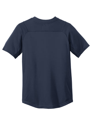 New Era Youth Diamond Era 2-Button Jersey (True Navy)