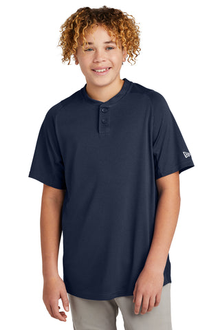 New Era Youth Diamond Era 2-Button Jersey (True Navy)