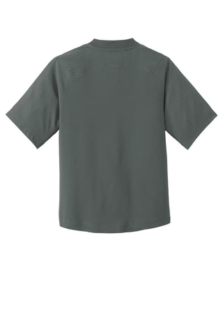 New Era Youth Cage Short Sleeve 1/4-Zip Jacket (Graphite)