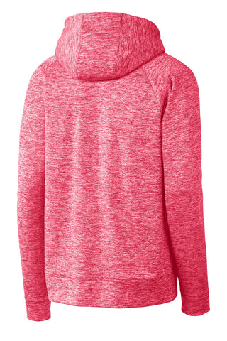 Sport-Tek Youth PosiCharge Electric Heather Fleece Hooded Pullover (Power Pink Electric)