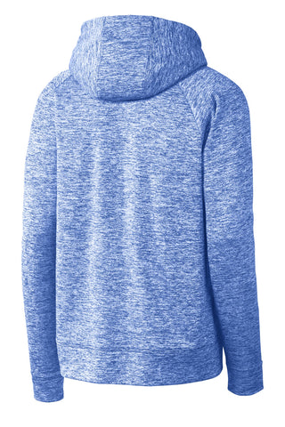 Sport-Tek Youth PosiCharge Electric Heather Fleece Hooded Pullover (True Royal Electric)