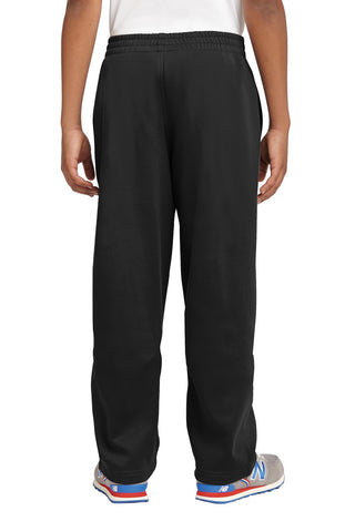 Sport-Tek Youth Sport-Wick Fleece Pant (Black)