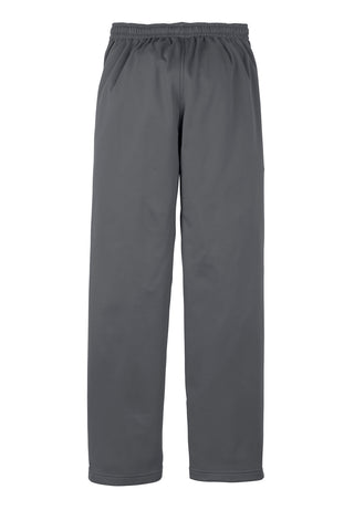 Sport-Tek Youth Sport-Wick Fleece Pant (Dark Smoke Grey)