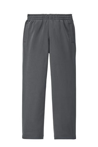 Sport-Tek Youth Sport-Wick Fleece Pant (Dark Smoke Grey)