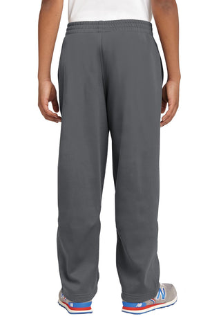 Sport-Tek Youth Sport-Wick Fleece Pant (Dark Smoke Grey)