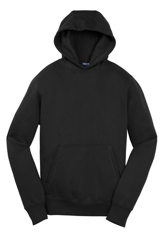 Sport-Tek Youth Pullover Hooded Sweatshirt (Black)