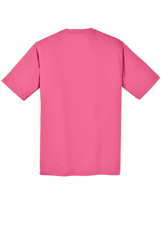 Sport-Tek Youth PosiCharge RacerMesh Tee (Bright Pink)