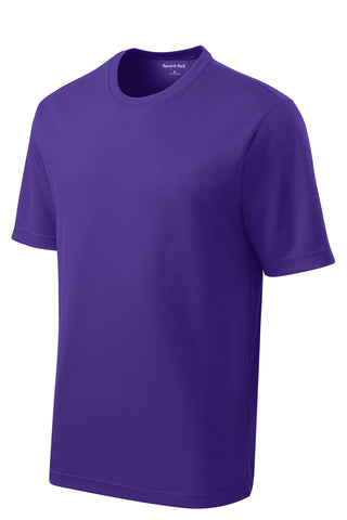 Sport-Tek Youth PosiCharge RacerMesh Tee (Purple)