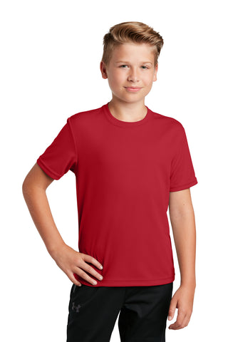 Sport-Tek Youth PosiCharge RacerMesh Tee (True Red)