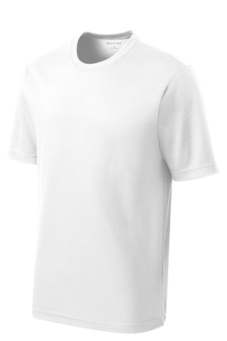 Sport-Tek Youth PosiCharge RacerMesh Tee (White)