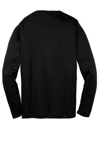 Sport-Tek Youth Long Sleeve PosiCharge Competitor Tee (Black)