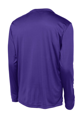 Sport-Tek Youth Long Sleeve PosiCharge Competitor Tee (Purple)