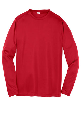 Sport-Tek Youth Long Sleeve PosiCharge Competitor Tee (True Red)