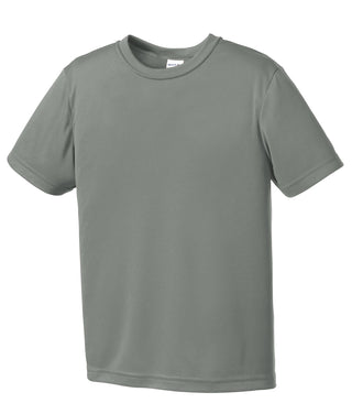 Sport-Tek Youth PosiCharge Competitor Tee (Grey Concrete)