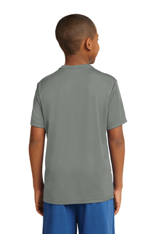 Sport-Tek Youth PosiCharge Competitor Tee (Grey Concrete)