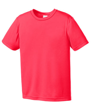 Sport-Tek Youth PosiCharge Competitor Tee (Hot Coral)