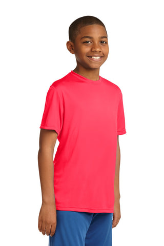 Sport-Tek Youth PosiCharge Competitor Tee (Hot Coral)