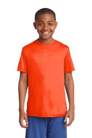 Sport-Tek Youth PosiCharge Competitor Tee (Neon Orange)