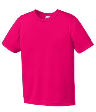 Sport-Tek Youth PosiCharge Competitor Tee (Pink Raspberry)