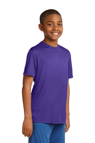 Sport-Tek Youth PosiCharge Competitor Tee (Purple)