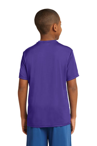 Sport-Tek Youth PosiCharge Competitor Tee (Purple)