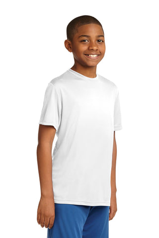 Sport-Tek Youth PosiCharge Competitor Tee (White)