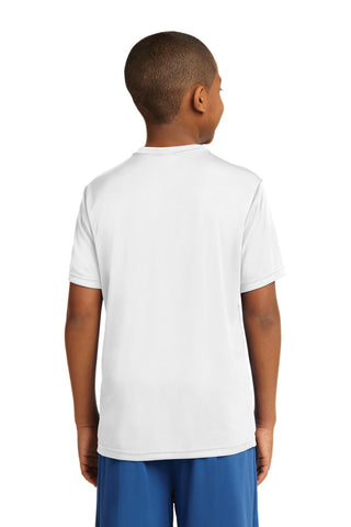 Sport-Tek Youth PosiCharge Competitor Tee (White)