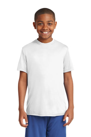 Sport-Tek Youth PosiCharge Competitor Tee (White)