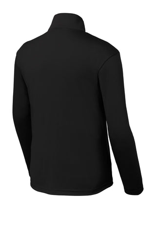 Sport-Tek Youth PosiCharge Competitor 1/4-Zip Pullover (Black)