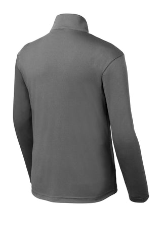 Sport-Tek Youth PosiCharge Competitor 1/4-Zip Pullover (Grey Concrete)