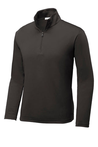 Sport-Tek Youth PosiCharge Competitor 1/4-Zip Pullover (Iron Grey)