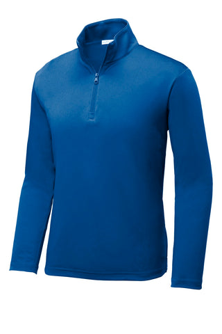 Sport-Tek Youth PosiCharge Competitor 1/4-Zip Pullover (True Royal)