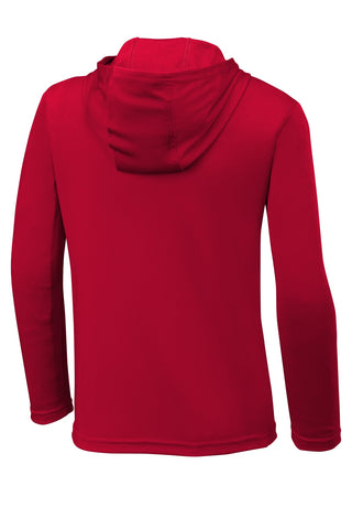 Sport-Tek Youth PosiCharge Competitor Hooded Pullover (True Red)