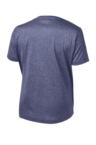 Sport-Tek Youth Heather Contender Tee (True Navy Heather)