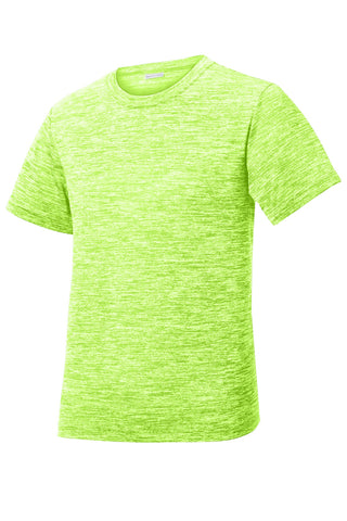 Sport-Tek Youth PosiCharge Electric Heather Tee (Lime Shock Electric)